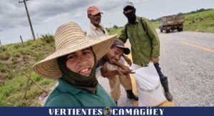 Médico de Vertientes seca arroz en una carretera: la foto que cuestiona ¿de qué vale estudiar en Cuba?