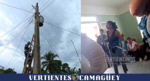 Presión de los vecinos logra la reposición de un transformador tras más de 50 días sin electricidad en Vertientes (+VIDEO)